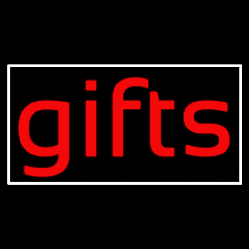 Red Gifts Stylish Neon Skilt