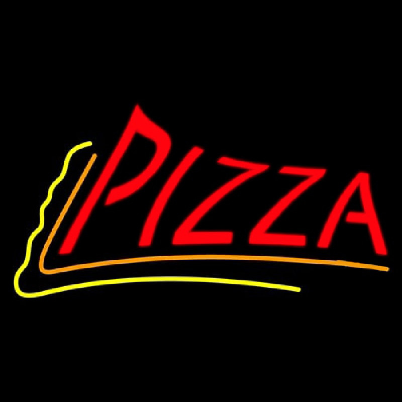 Red Pizza Neon Skilt