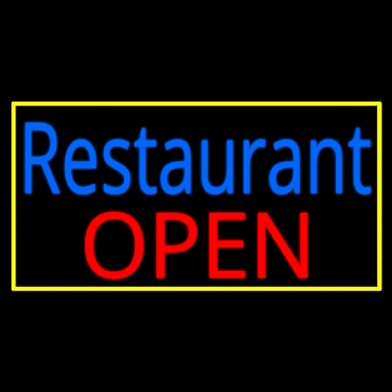 Restaurant Open 1 Neon Skilt