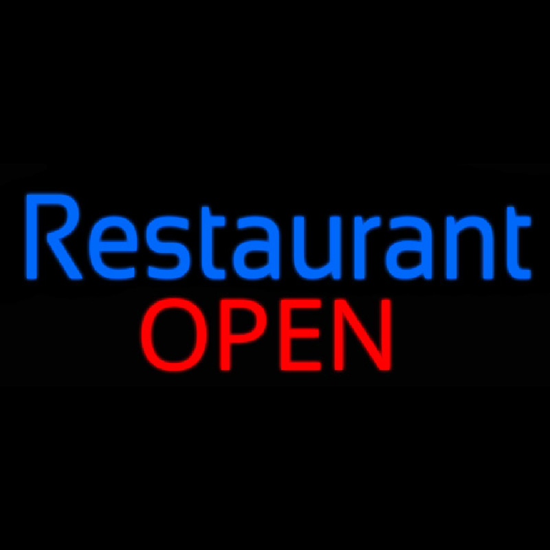 Restaurant Open Neon Skilt