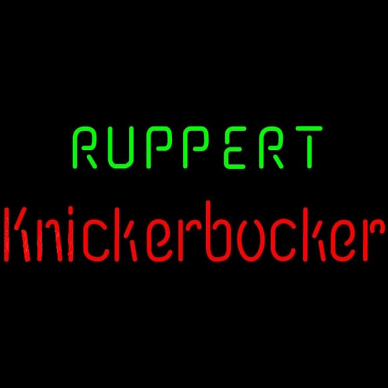 Ruppert Knickerbocker Neon Skilt