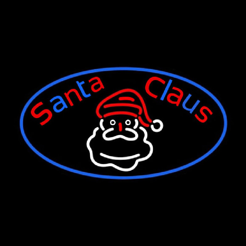 Santa Neon Skilt