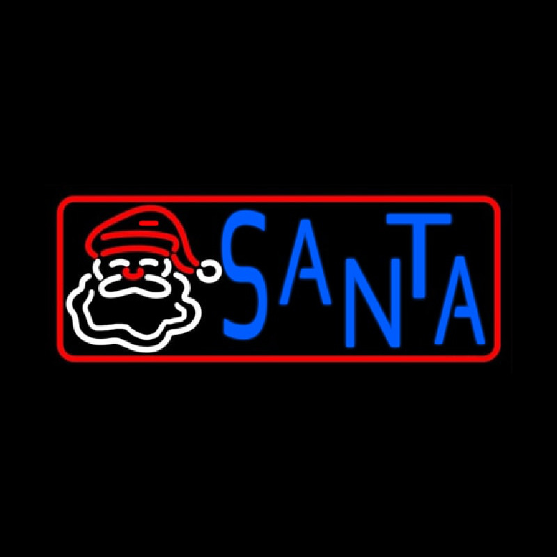 Santa Neon Skilt