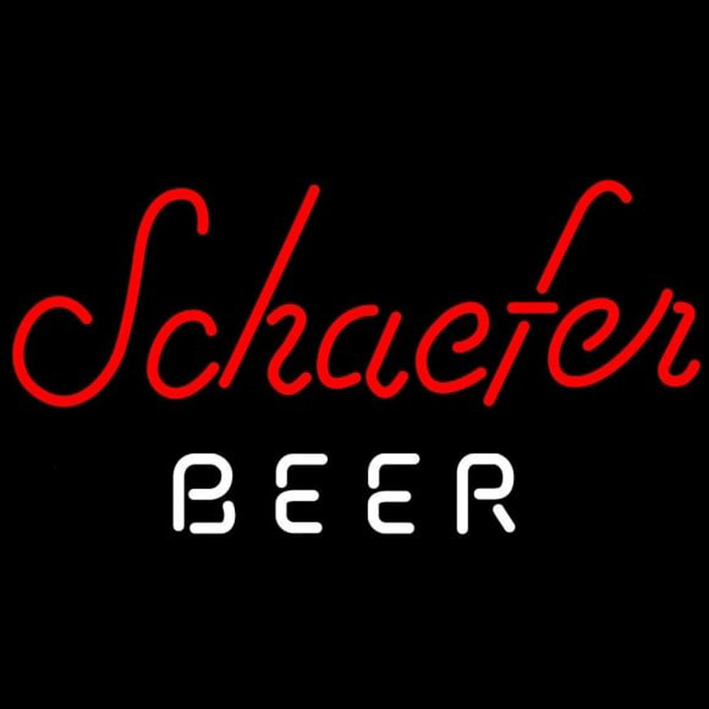 Schaefer Beer Sign Neon Skilt