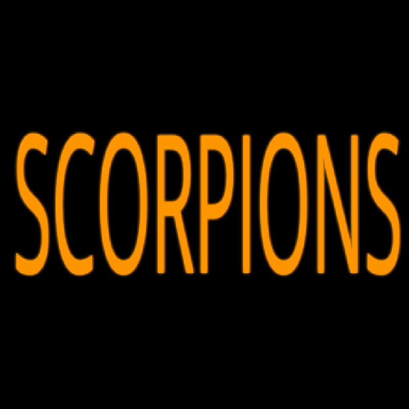 Scorpions Neon Skilt