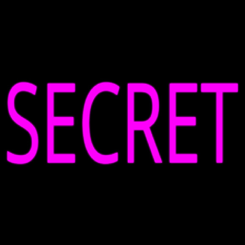 Secret Neon Skilt