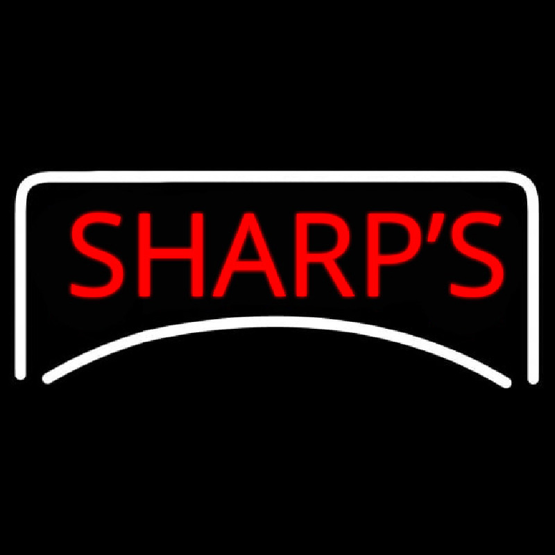 Sharps Neon Skilt