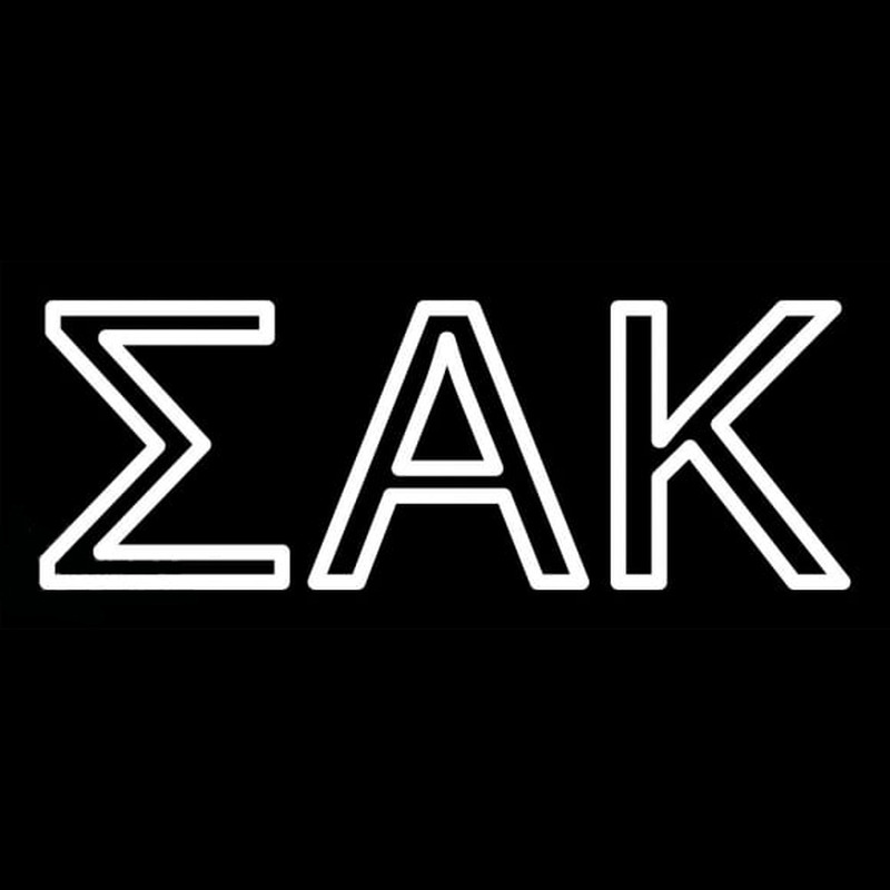 Sigma Alpha Kappa Neon Skilt