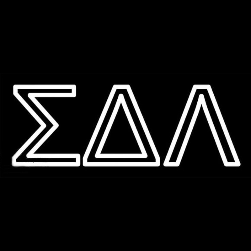 Sigma Delta Lambda Neon Skilt