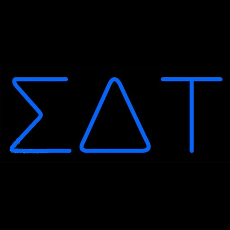 Sigma Delta Tau Neon Skilt