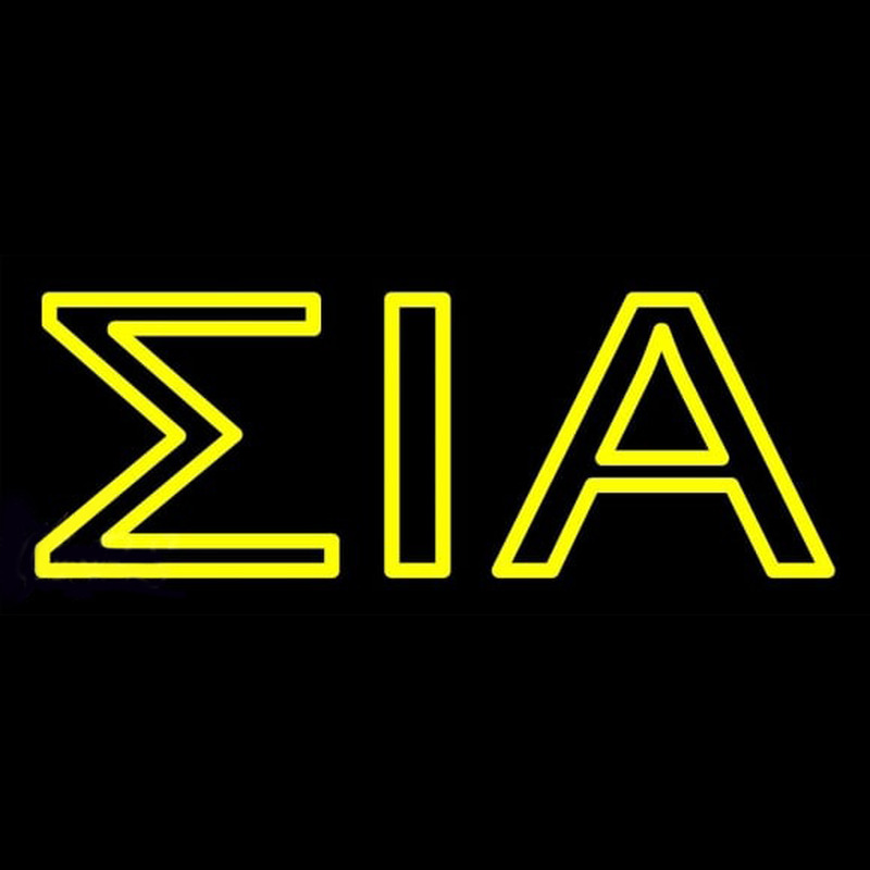 Sigma Iota Alpha Neon Skilt