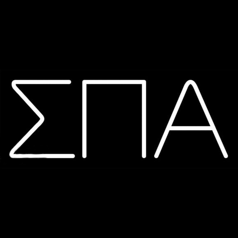 Sigma Pi Alpha Neon Skilt