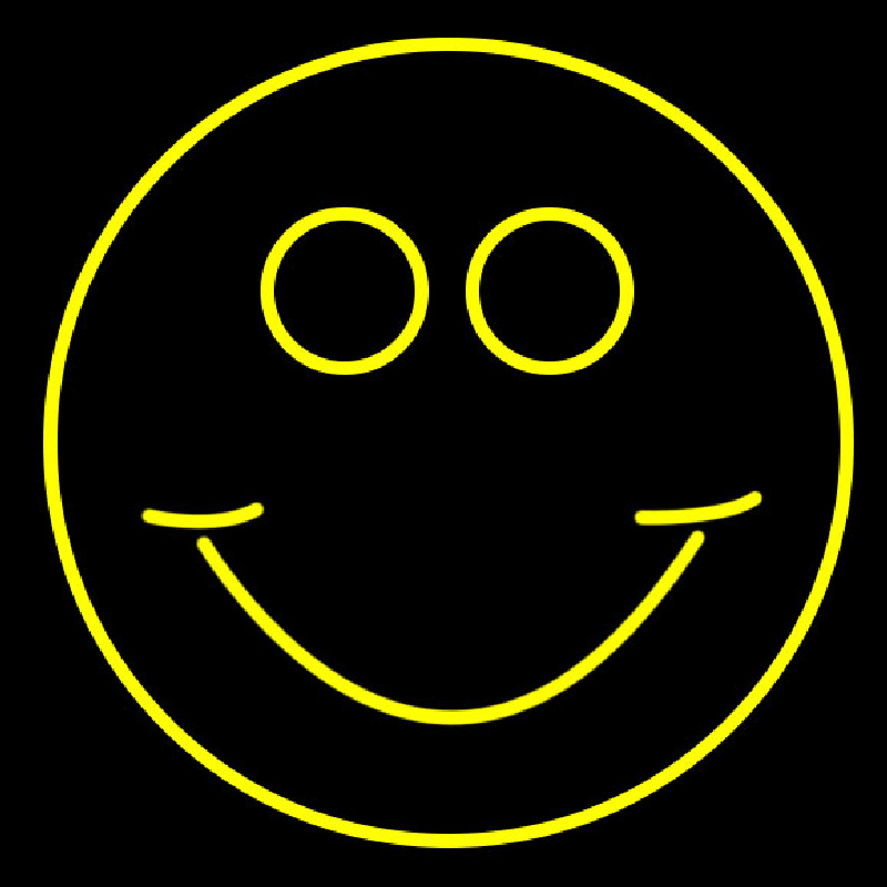 Smile Neon Skilt