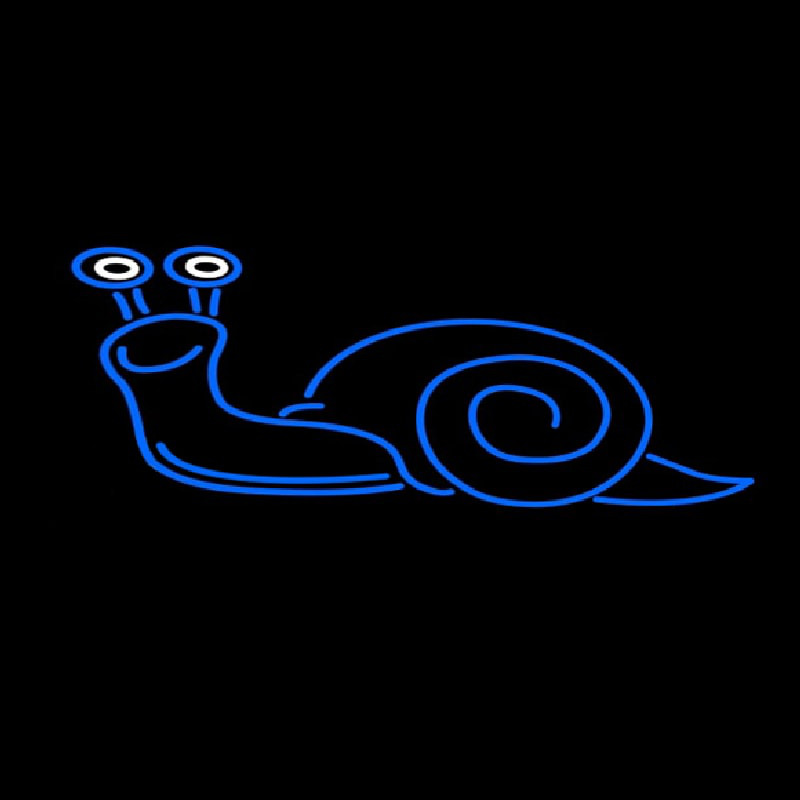 Snail Insects Neon Skilt