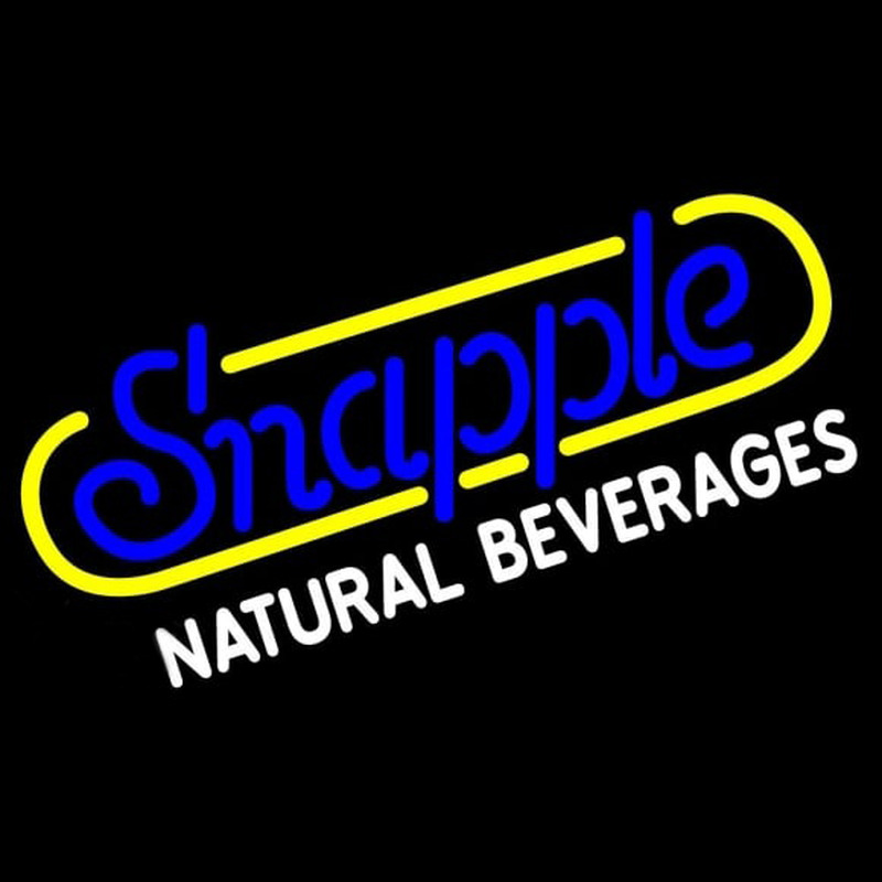 Snapple Neon Skilt