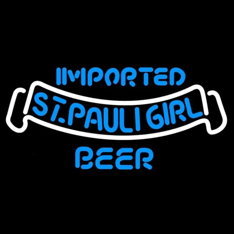 St  Pauli Girl Bier Beer Sign Neon Skilt