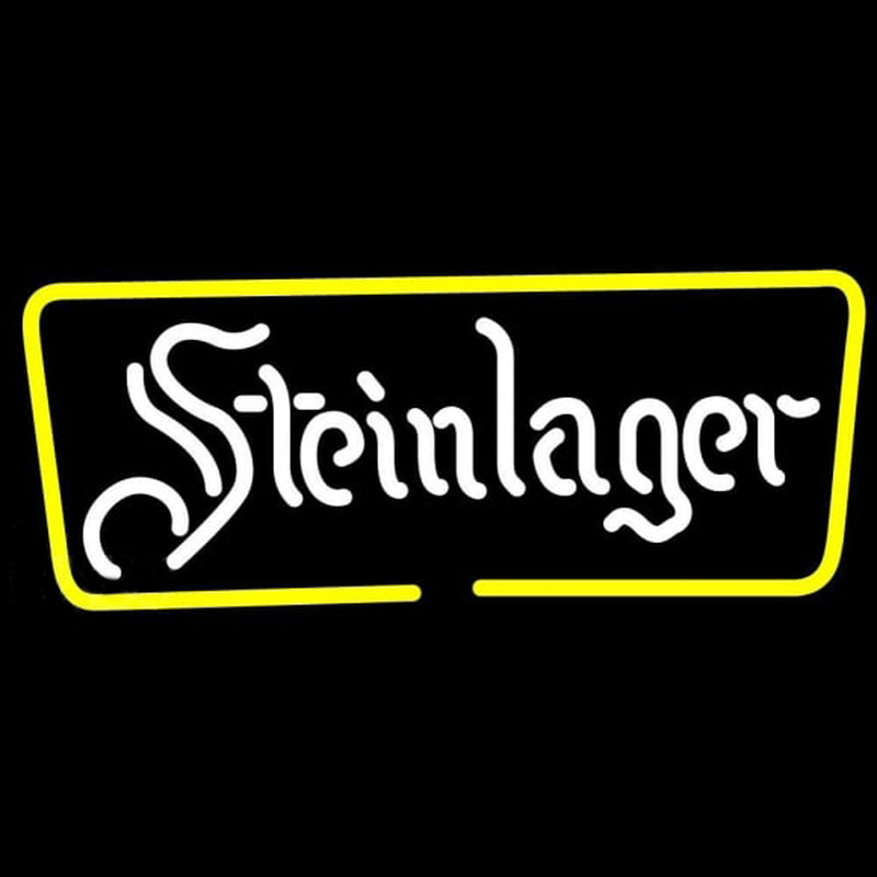 Steinlager Word Beer Sign Neon Skilt