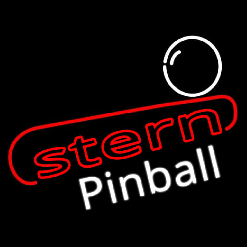 Stern Pinball Neon Skilt