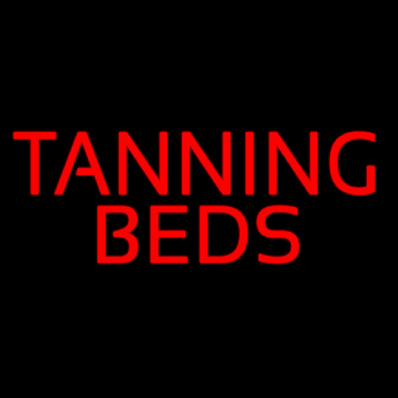 Tanning Beds Neon Skilt