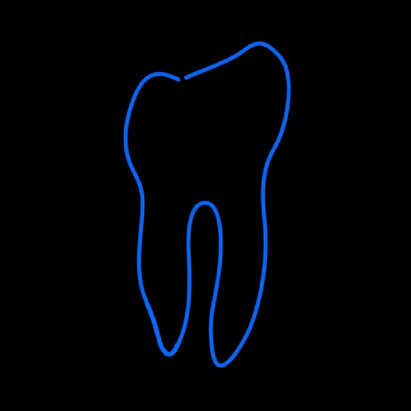 Tooth Logo Neon Skilt