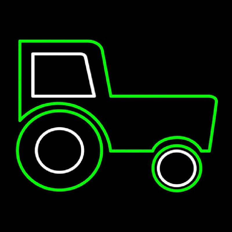 Tractor Series Neon Skilt