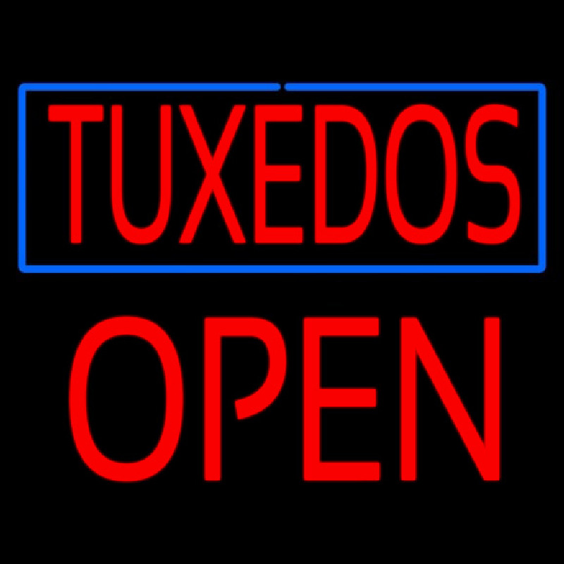 Tu edos Block Open Neon Skilt