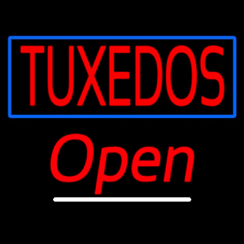 Tu edos Script2 Open Neon Skilt