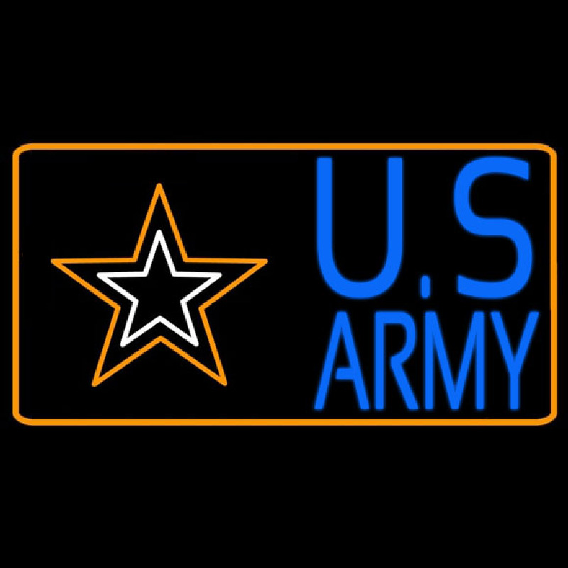 Us Army Neon Skilt