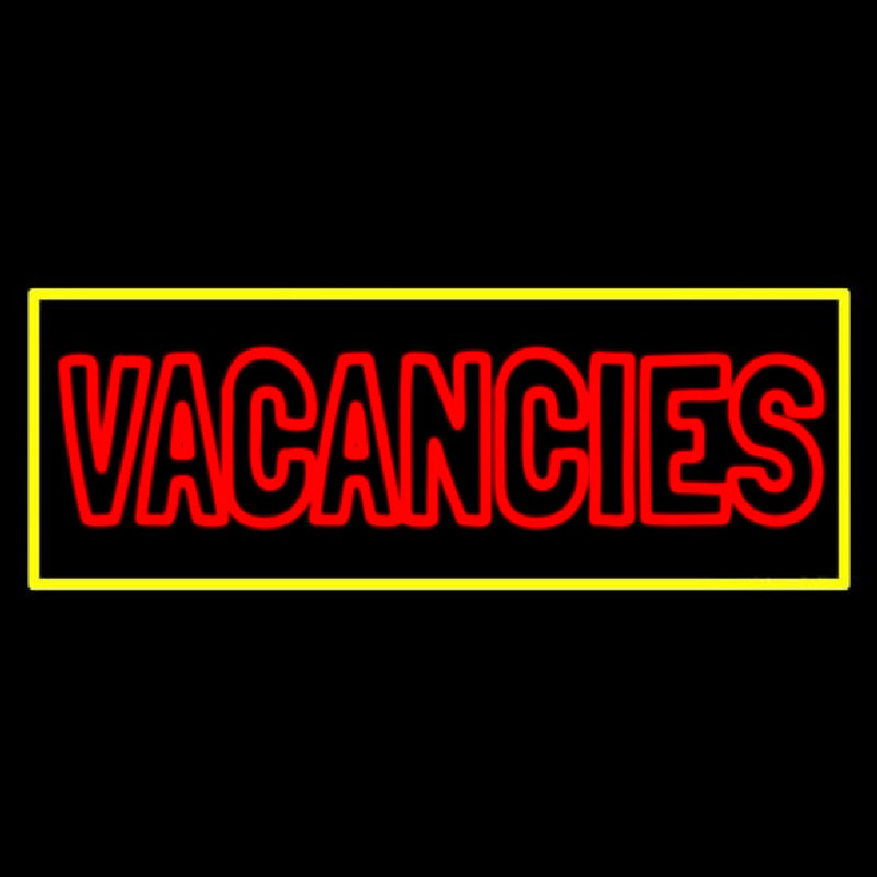 Vacancies Neon Skilt