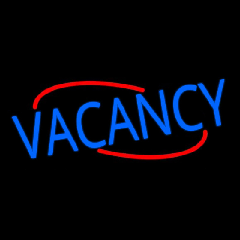 Vacancies Neon Skilt