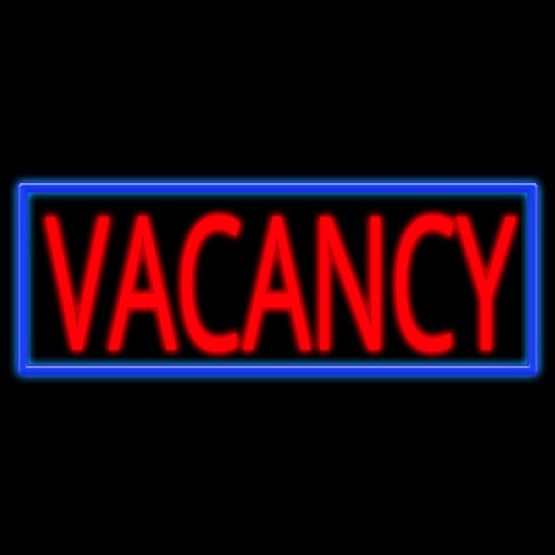 Vacancy Neon Skilt