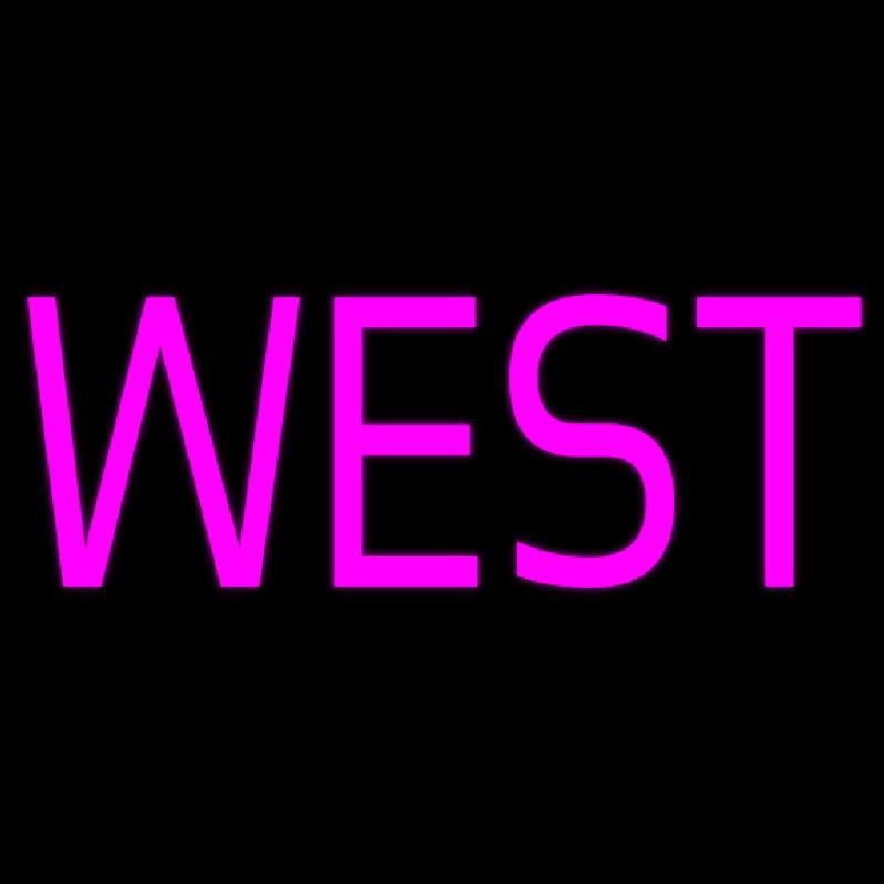 West Neon Skilt