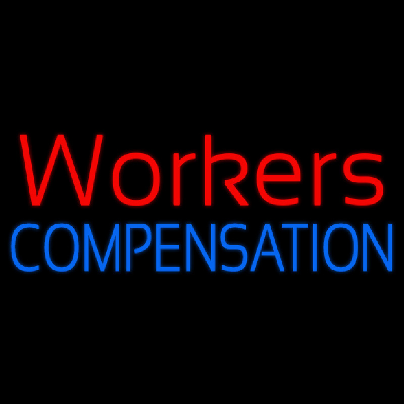 Workers Compensation Neon Skilt