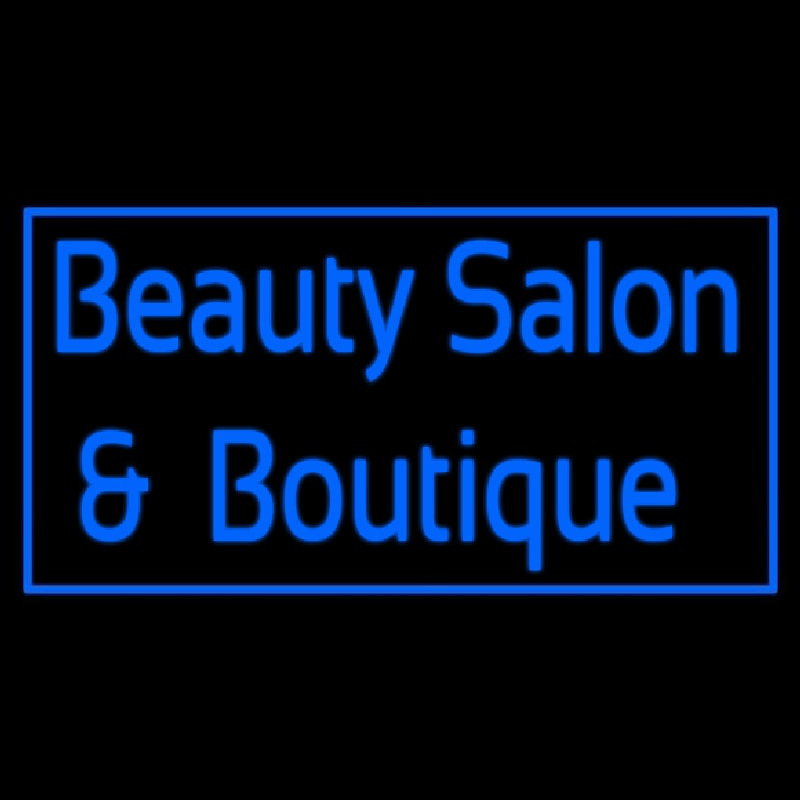 Beauty Salon And Boutique Neon Skilt