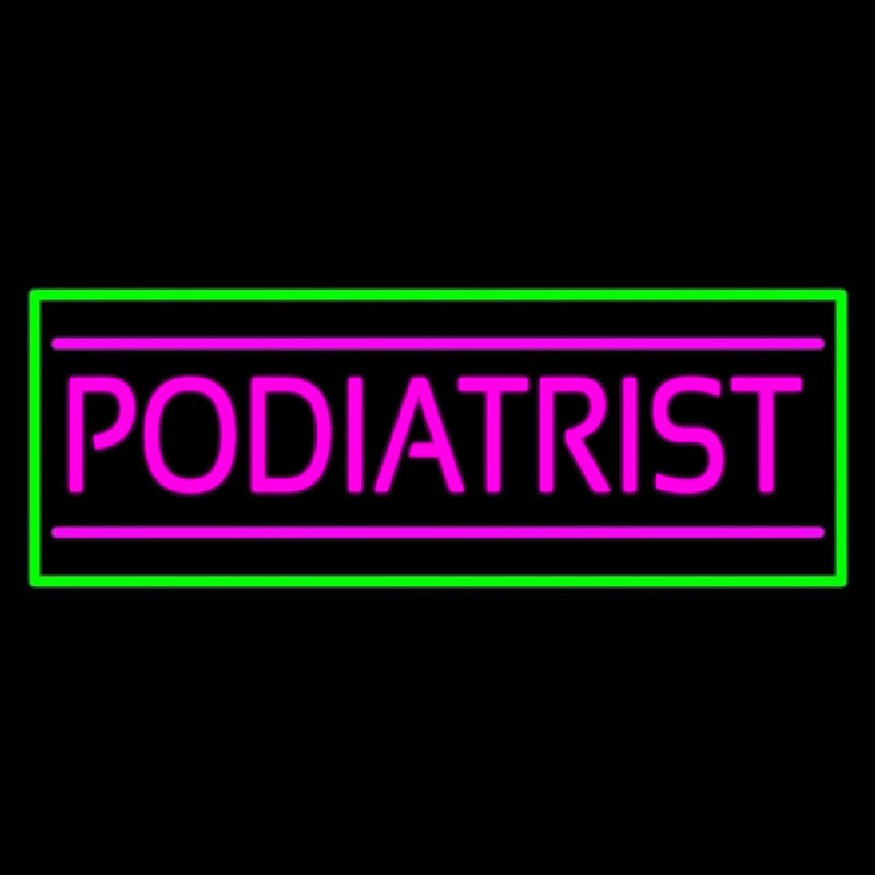 Podiatrist Neon Skilt