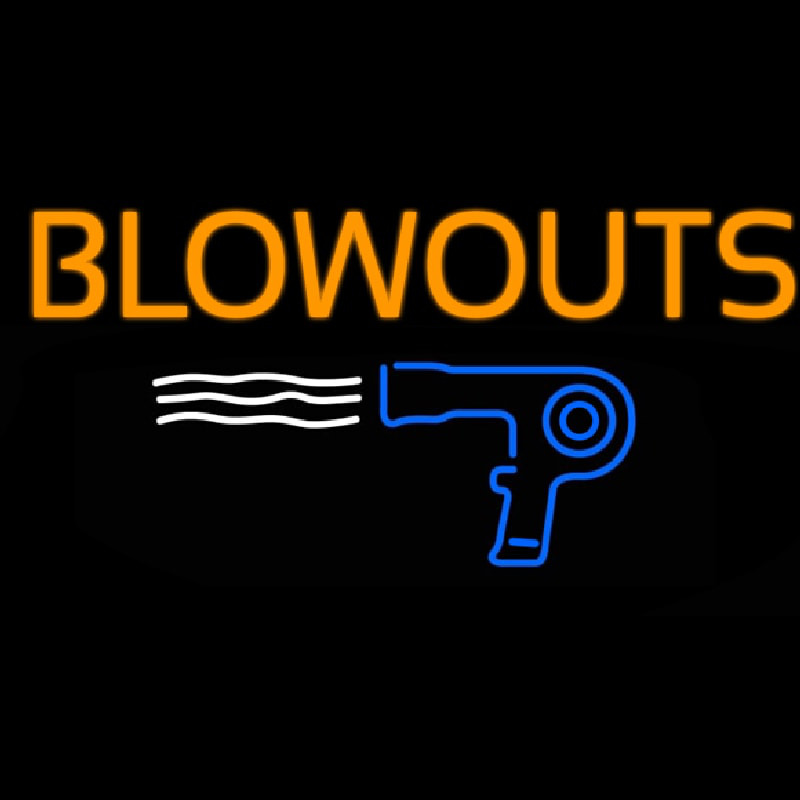 Blowouts Logo Neon Skilt