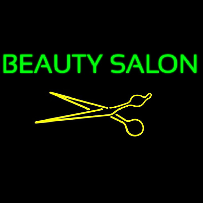 Beauty Salon Neon Skilt