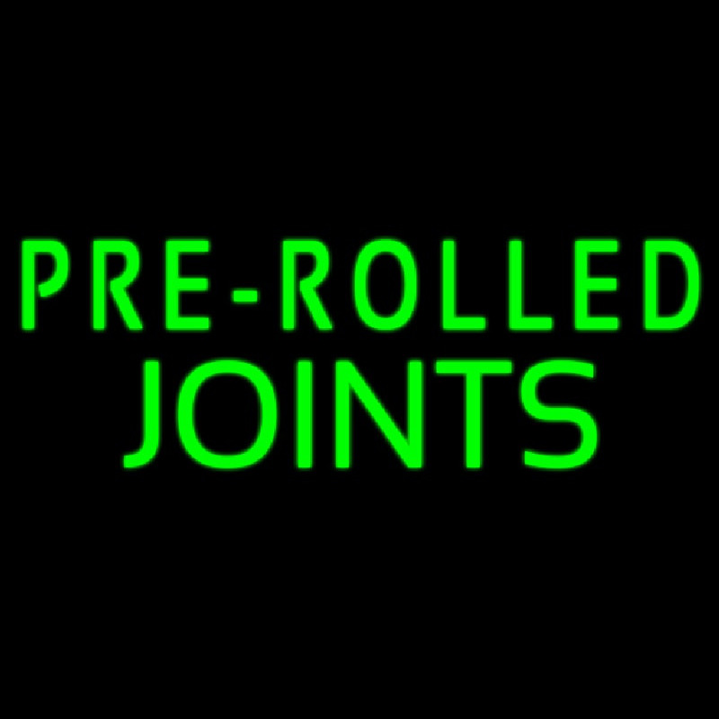 Pre Rolled Joints Neon Skilt