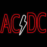 Ac Dc Band Music Neon Skilt