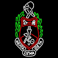 Alpha Gamma Sigma Fraternity Logo Neon Skilt