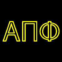 Alpha Pi Phi Neon Skilt