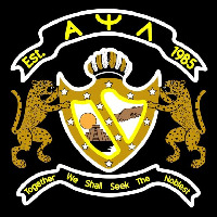 Alpha Psi Lambda Logo Neon Skilt