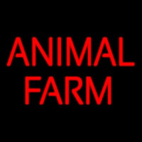 Animal Farm Block Neon Skilt