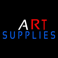 Art Blue Supplies Neon Skilt