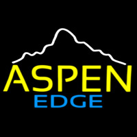 Aspen Edge Neon Skilt