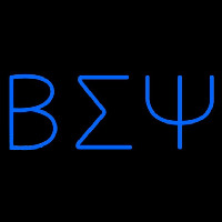 Beta Sigma Psi Neon Skilt