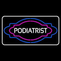 Block Podiatrist Neon Skilt