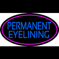 Blue Permanent Eye Lining Neon Skilt