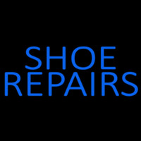 Blue Shoe Repairs Neon Skilt