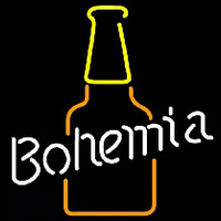 Bohemia Bottle Neon Skilt